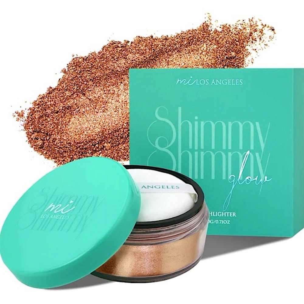 Makeup Institute Mi BELLA REYNA SHIMMY SHIMMY GLOW Highlighter Bronze Makeup NEW